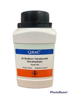 Borex (di-Sodim Tetraborate Decahydrate), 500 g -Qrec Newzealand