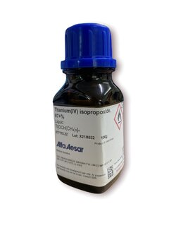 Titanium (IV) isopropoxide 97%, 100 g -Alfa aesar