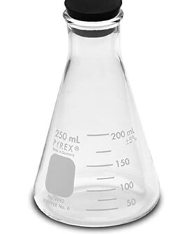 Rubber Stopper for Flask (ลูกยางดำปิดปากฟลาสต์)