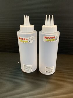 ขวดซอสใสเล็ก3หัว7016-3 (ราคาต่อโหล)