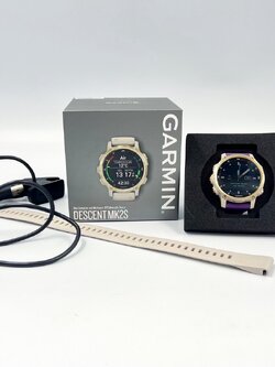 🏖 GARMIN Descent Mk2S Light Gold 🏖