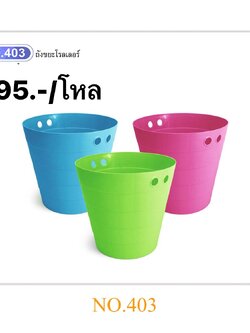 ถังขยะโรลเลอร์ 403 (ราคาต่อโหล)
