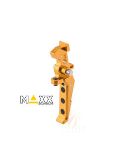 Maxx Model CNC Aluminum Advanced Speed Trigger for M4 / M16 Series Airsoft AEG (Style: E / Dark Earth)