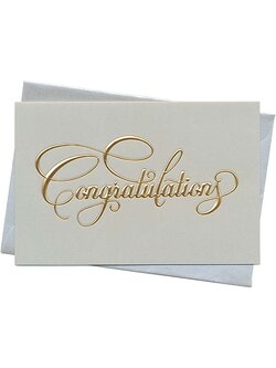 การ์ดแสดงความยินดี Congratulations