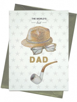 การ์ดบอกรักพ่อ The world's best DAD
