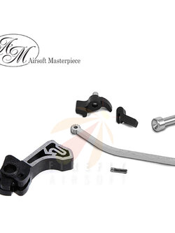 Airsoft Masterpiece CNC Steel Hammer & Sear Set for Marui Hi-CAPA (Infinity SV) Type 3 (Two Tones)
