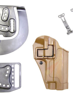 Blackhawk Serpa Sportster Holster w/Adj Mount RH Colt 1911 DE