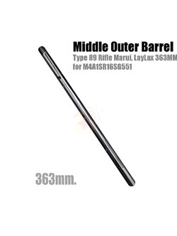 Middle Outer Barrel - Type 89 Rifle Marui, LayLax 363MM. for M4A1/SR16/SG551