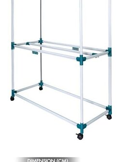 ราวตากผ้าเคลือบสี ซันกิ 1.2 ม.