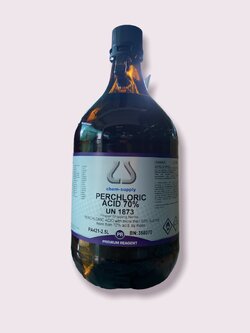 Perchloric acid 70%, 2.5 L - Chem supply