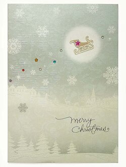 การ์ดคริสต์มาส Merry Christmas