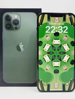 iPhone 13 Pro Max 256GB Green 💥13 PM #ศูนย์ไทย #ความจุเยอะ ครบกล่อง💥