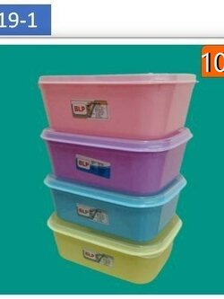 กล่องเวฟ 8119-1 สี (ราคาต่อโหล)