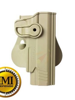 Polymer Retention Gun Holster for PT1911 & PT1911 with rail - TAN