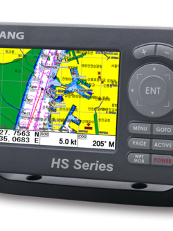 GPS ติดเรือ ยี่ห้อ Haiyang HS-55C เมนูไทย จอ 5 นิ้ว