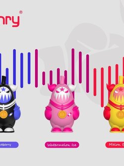 ☃️📌โปรโมชั่น Kamry Monster 8000 Puffs 18ML 650mAh