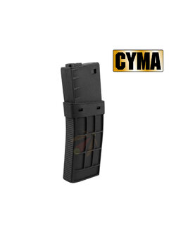 CYMA TD 450 Rounds Polymer Magazine for M4 AEG ( M101 ) BK
