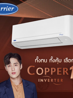 Carrier Inverter รุ่น 42TVDA010 ขนาด 9,000 BTU