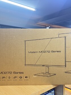 🌈จอมอนิเตอร์ MSI Modern MD272XPW (IPS 100HzSpeakerUSB-C White) 🌈 🍎🍏 มาแล้ว จอมอนิเตอร์ MSI Modern มือ1 ถูกกว่าศูนย์ 1xxx ราคาสุดคุ้มๆ 🍎🍏