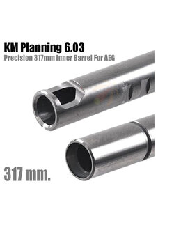 KM Planning 6.03 Precision 317mm Inner Barrel For AEG