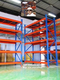 ชั้นวางขอ ง ชั้นวางสิน ค้า ใน โกดังในคลังสินค้า และโรงงาน อุตสาหกรรม