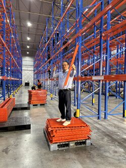 ชั้นเก็บสินค้าในโกดัง มือสองมาใหม่วันนี้สวยมาก