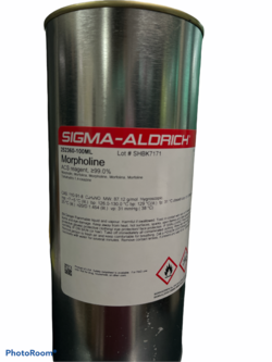 Morpholine >=99%, 100 ml (sigma aldrich)