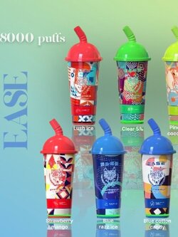 📌โปรโมชั่น Snow Wolf Ease (สีลาย) 8000Puffs