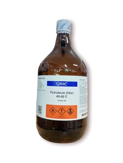 Petrroleum Ether 40-60 C AR Grade, 2.5 L -Qrec newzealand