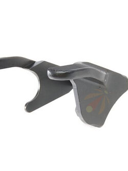 Airsoft Masterpiece Steel Thumb Safety-type2 sti (STS-2MBK)