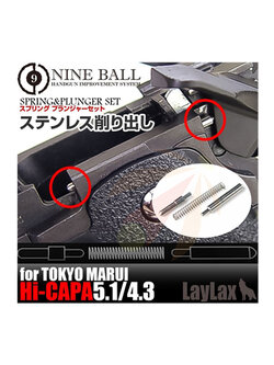 Nine Ball Spring & Plunger Set for Marui Hi-Capa 5.1 GBB