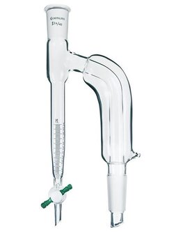 DISTILLING RECEIVERS, MOISTURE TEST, BARRETT, VACUUM JACKETED