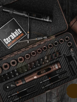 51-Piece Elite Tactical Torque Set - Dark Earth