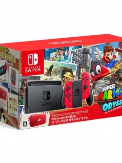 NINTENDO SWITCH SUPER MARIO ODYSSEY SET