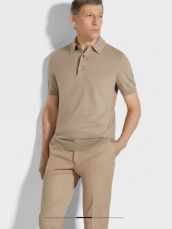**do** เสื้อ Zegna PREMIUM COTTON POLO SHIRT ผ้าสำหรับร้อนนี้ มี 4สี สินค้าใหม่ ของแท้