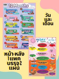 โปสเตอร์วัน-เดือน PT3(ราคาต่อโหล)