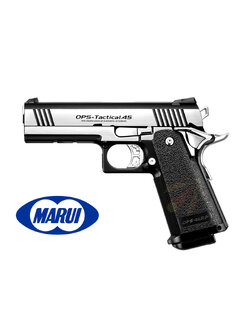 TOKYO MARUI HI-CAPA 4.3 GBB AIRSOFT PISTOL (DUAL STAINLESS CUSTOM) (Silver)