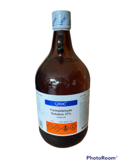 Formaldehyde Solution 37%, 2.5 L -Qrec Newzealand