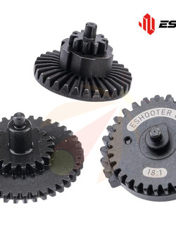 CNC Steel Machined Gear Set 18:1 - Standard [E-Shooter]