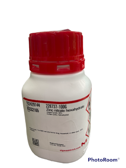 Zinc Nitrate Hexahydate AR, 100 g -sigm aldrich