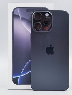 💣iPhone 16 Pro Max 256GB Black Titanium💣💣ห้ามพลาด‼️ 16PM #ศูนย์แท้ สภาพดี มีปกศ.6เดือน แบต99% ครบกล่อง ราคาโคตรคุ้ม💣