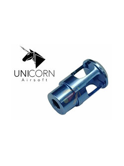 Unicorn Airsoft CNC Aluminium Power Nozzle Valve For Tokyo Marui MWS GBB (Super Low/ Blue)