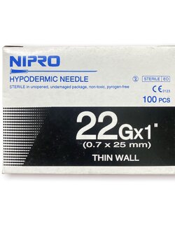 Syringe, Dispoable/Needle -Nipro/Terumo