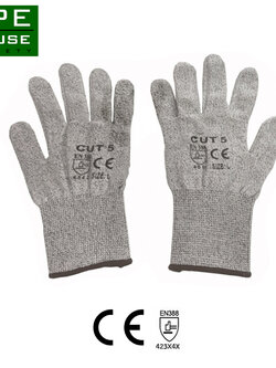 ถุงมือกันบาด DYNEEMA แบบบาง