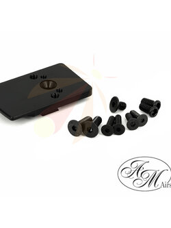 Airsoft Masterpiece Hi Capa Rear Sight Mount (SM-RSHC-BK)