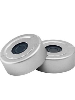 20MM SILVER ALUMINUM PRESSURE RELEASE SEALS
