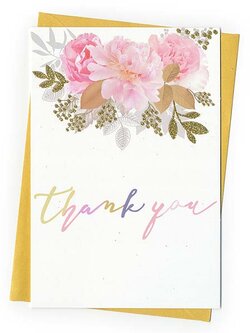 การ์ดขอบคุณ Thank you