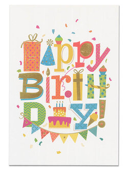 การ์ดอวยพรวันเกิด Happy Birthday