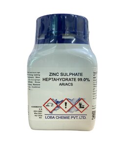 Zinc Sulfate Heptahydrate 99% AR, 500 g -Loba india