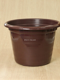 กระถางต้นไม้ กลมสี ขนาด 15 นิ้ว